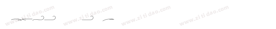 Zolda Swash字体转换